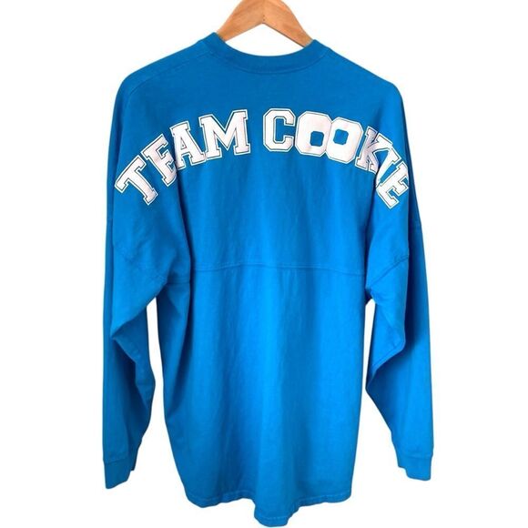 Spirit Jersey Sesame Street Cookie Monster Long Sleeve Top in Size XL - Picture 2 of 8